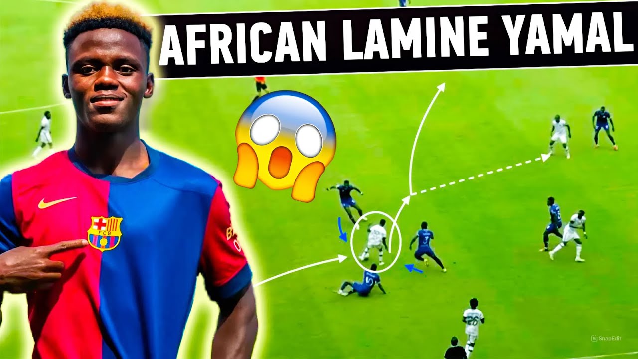 BARCELONA Just SIGNED 'AFRICAN LAMINE YAMAL' 😱