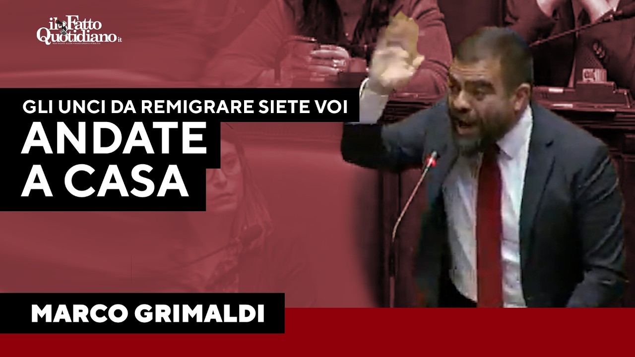 Grimaldi imbufalito contro il decreto sicurezza: "Rimpatri? Gli unici da remigrare siete voi"