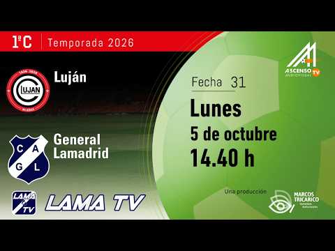 #PRIMERA C | LUJAN - GRAL. LAMADRID | FECHA 31