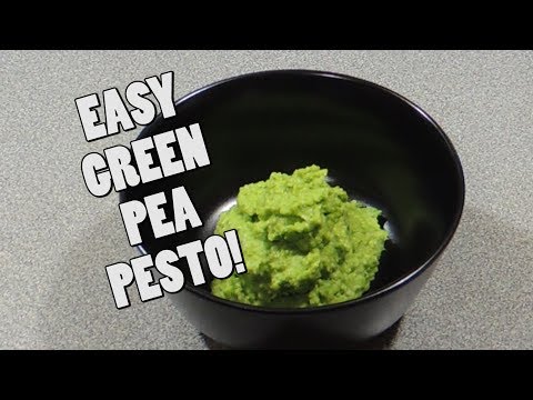 Easy Green Pea Pesto Recipe - Cook with K.P SE02 EP27