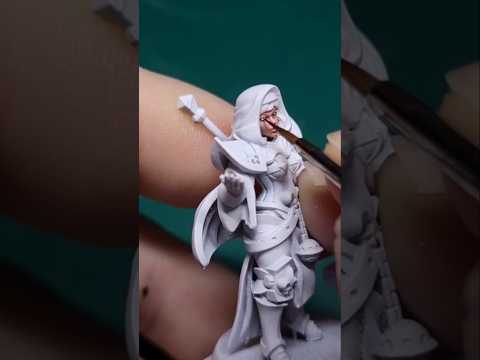 Not confident painting faces? Full PDF guide coming soon to my Patreon. #warhammer40k #minipainting