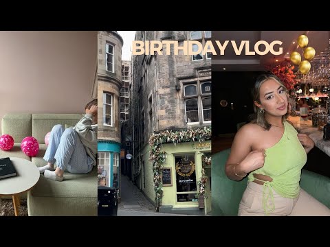 My Birthday Vlog! Spa day, Edinburgh trip ;)