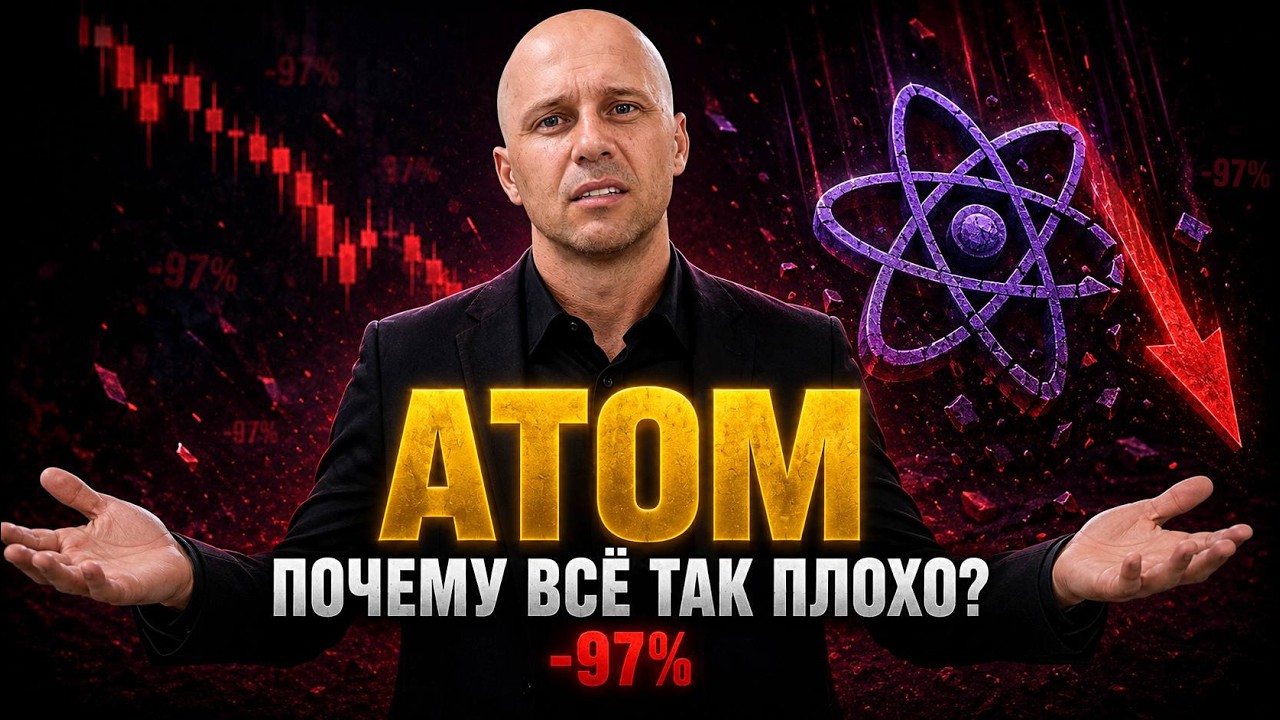 ATOM −97%. Почему лучший по технологии проект обнулил свой токен?
