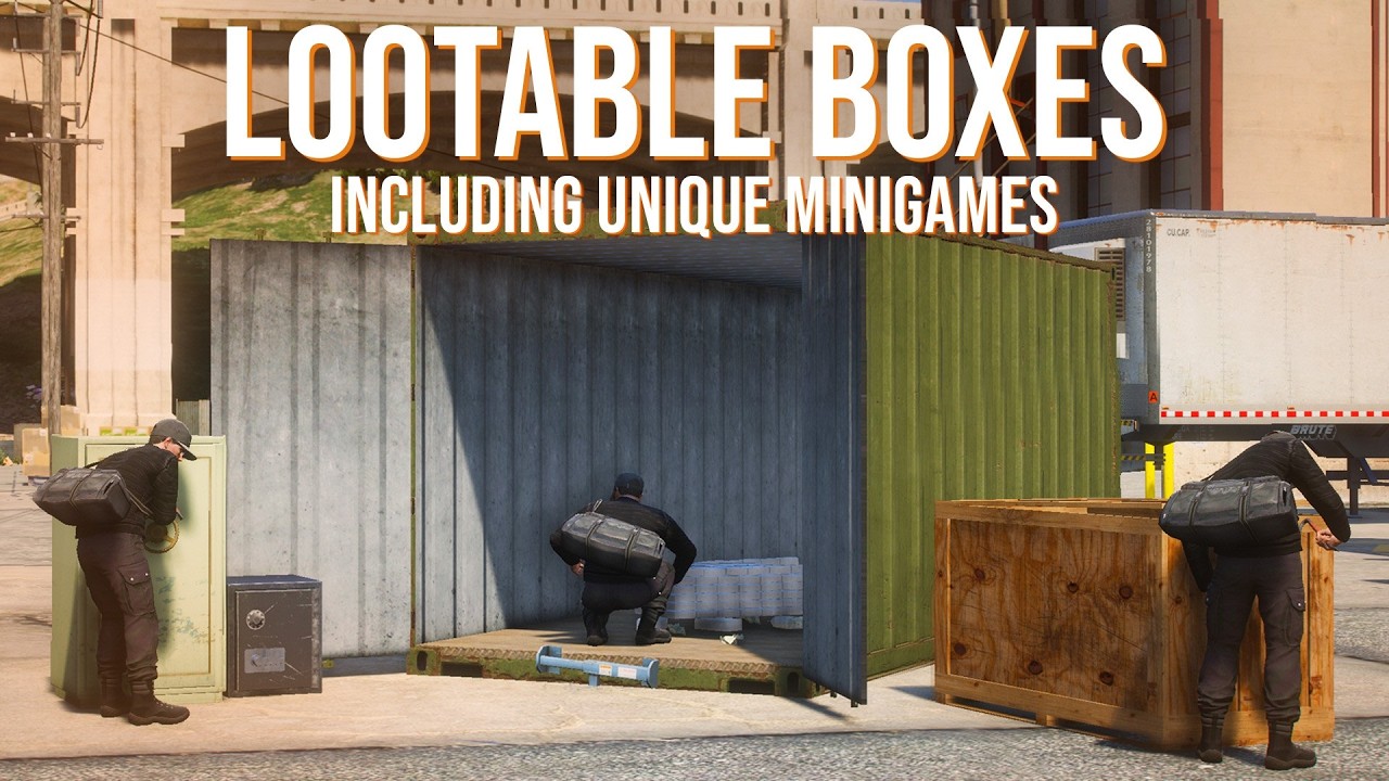 Lootable boxes V2 [ESX | QBCORE] thumbnail 2