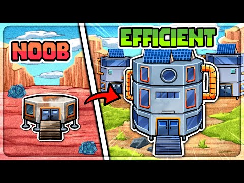 I Stacked Buildings For MAXIMUM EFFICIENCY in Stellar Settlers