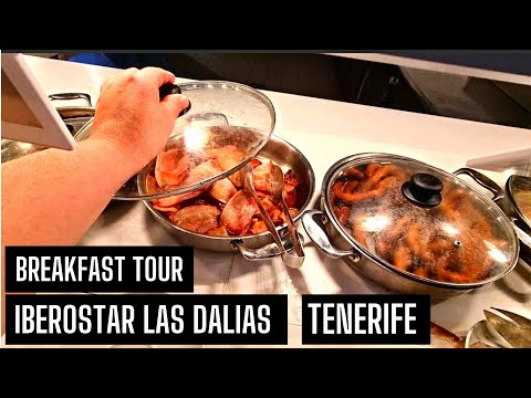 What is BREAKFAST like At The Iberostar Las Dalias Hotel in Costa Adeje TENERIFE | August 2023