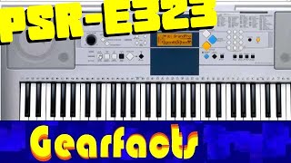 Video thumbnail for Yamaha PSR-E323: Great sounds, MIDI sockets and make sure you use sustain! by Gearfacts