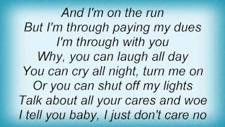 Blue Cheer - Man On The Run Lyrics_1