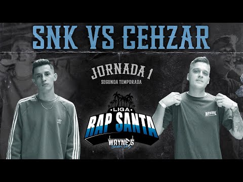 SNK VS CEHZAR   Jornada 1 | Liga Rap Santa 2022 | Wayne's Barber Shop