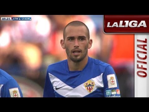 Gol de Aleix Vidal (4-2) en el Atlético de Madrid - UD Almería - HD