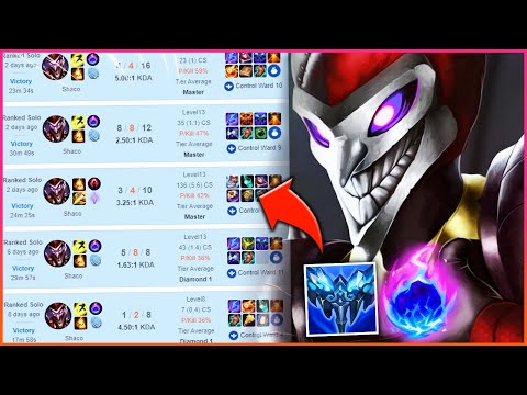 I Won 10 Straight Games With This AP Shaco Build! | Pink Ward