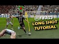 FIFA 23 LONG SHOT TUTORIAL HOW TO SCORE CRAZY LONG SHOTS IN FIFA 23