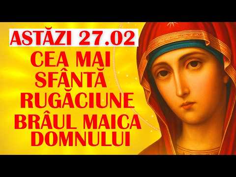CEA MAI SFÂNTĂ RUGĂCIUNE LĂSATĂ PE PĂMÂNT – BRÂUL MAICII DOMNULUI  ROSTEȘTE O ASTĂZI