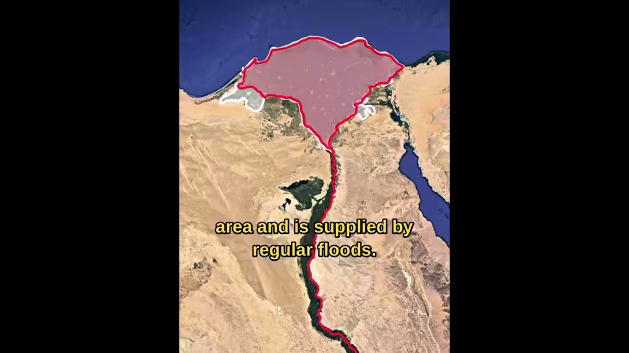 Nile River Delta #viralvideo #feedshorts #geography
