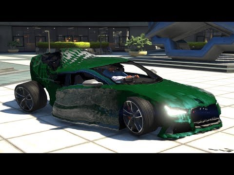 GTA 5 Crash Testing Real Car Mods #2