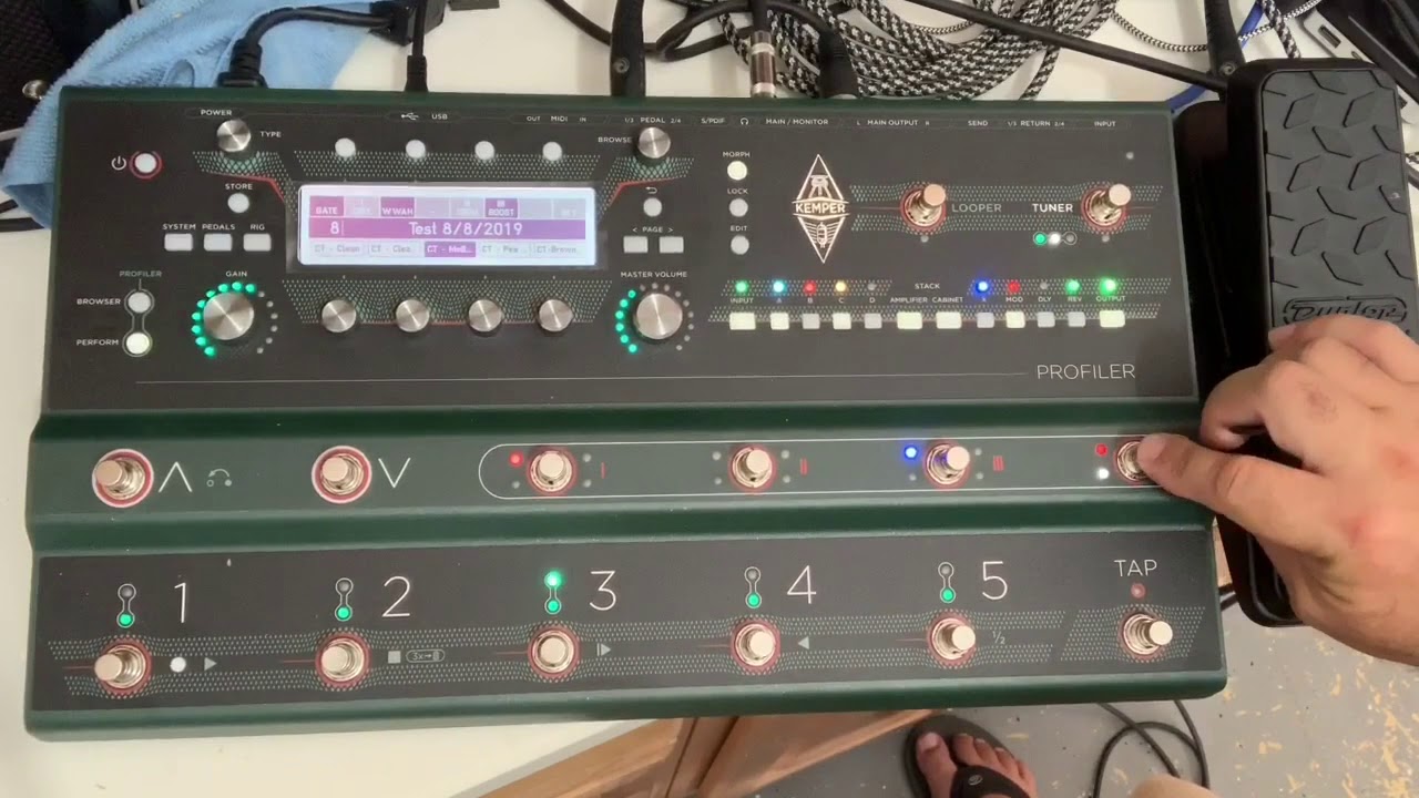 KEMPER STAGE REVIEW!!! From a Line 6 Helix guy... - YouTube