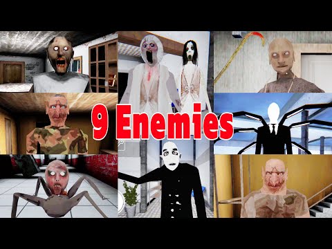 9 Enemies At Once In Granny The Mall Unofficial
