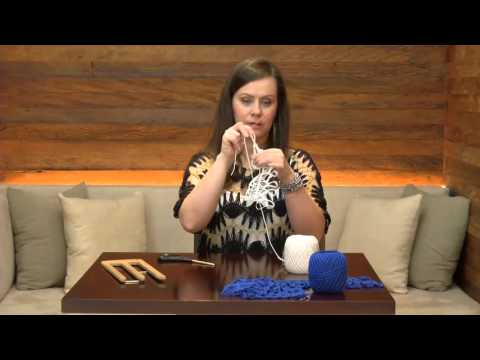 Mulher.com - 01/02/2016 - Double Staple Loom Stitch - Helen Mareth