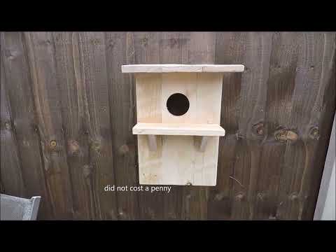 How to make a Squirrel house made out of pallet wood