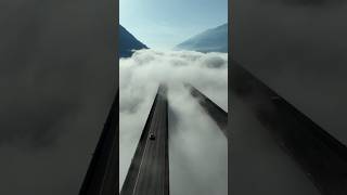 What would it feel like to drive on the clouds?