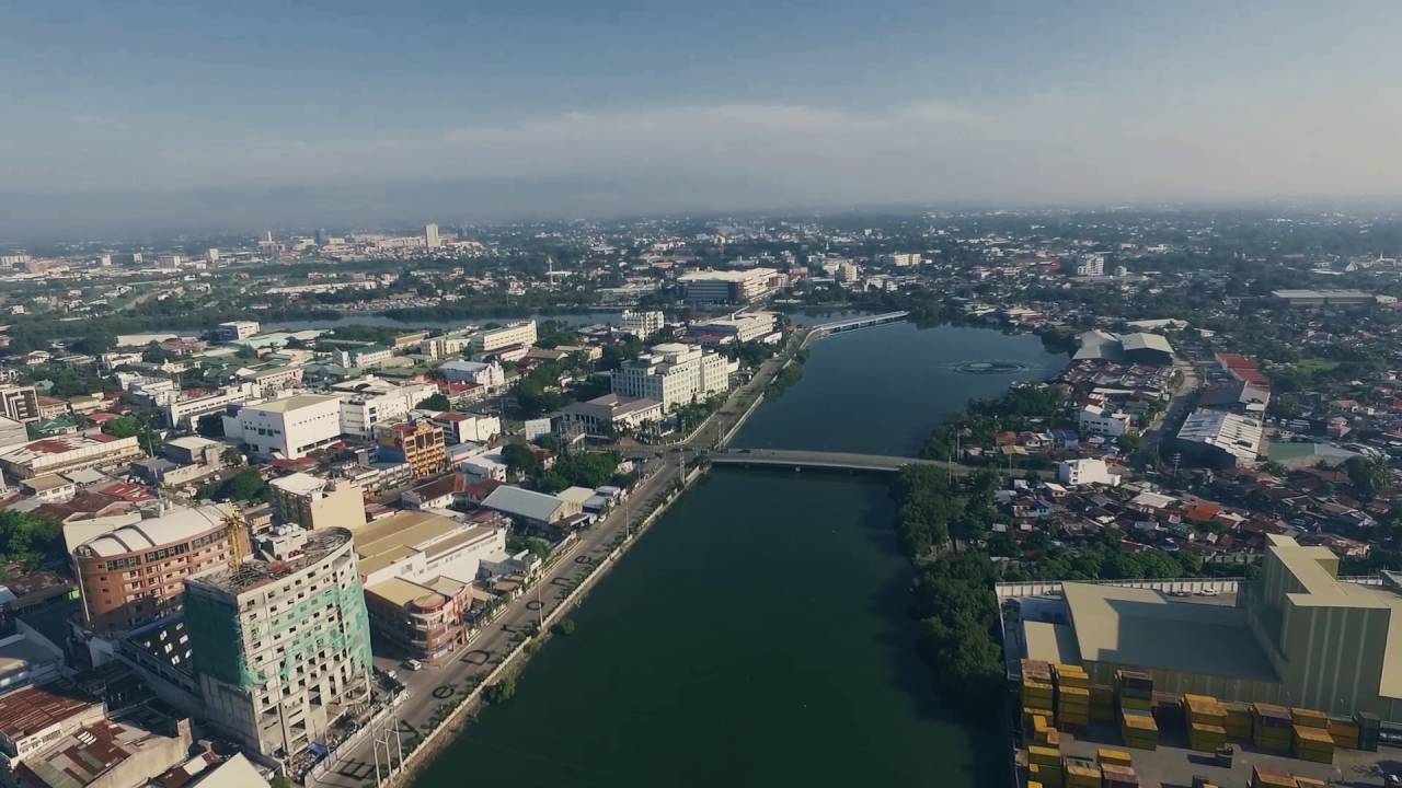 An Aerial View of the Enchanting Iloilo River