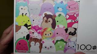 Squishmallow Buddies 100 Piece Jigsaw Puzzle for Families