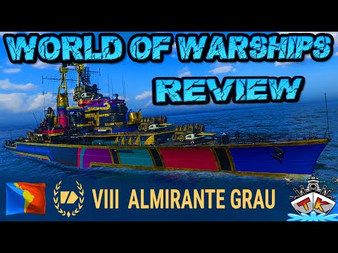 Almirante Grau T8/CA/PA *BESTE F SKILL EVER!!!* "Review"⚓️ in World of Warships 🚢