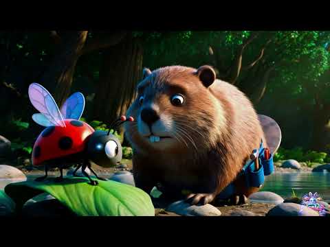 Benny the Beaver’s Bridge of Friendship | Sweet Tales Story | Sweet Giggle Tales