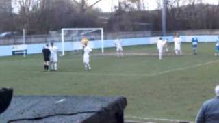 preview picture of video 'Thatcham Town fc 1   0 Bishop Cleeve fc      26th Feb2011'