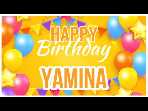 🎂 Happy Birthday Yamina! 🎉 It's Your Special Day 🥳