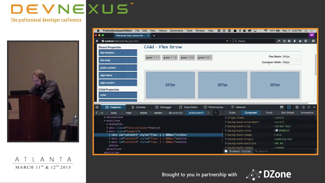 Devnexus 2015 - Ridiculously Easy Layouts with Flexbox - Eric Carlisle