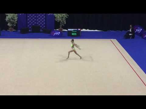 Mélany Duval massues - Nat A 18 ans et + - France Chambéry 2017