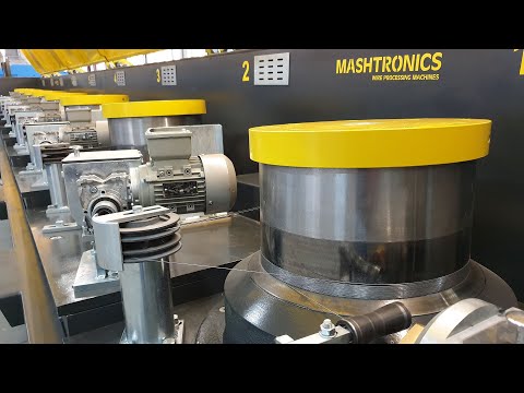 Mashtronics Wre Drawing Machine for thin wire MBK-10/4.400-6.350