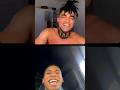 Doing Gang Signs For NLE Choppa IG Live