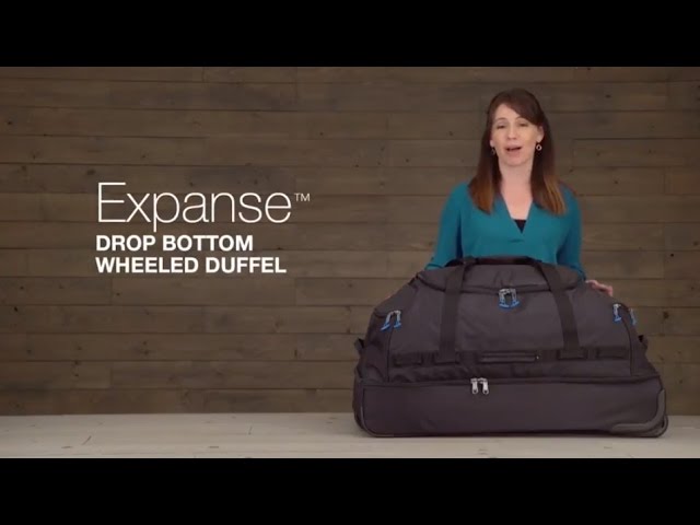 Video Teaser für Expanse™ Drop Bottom Wheeled Duffel 32 | Eagle Creek