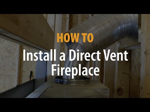 Direct Vent Fireplace Installation -...