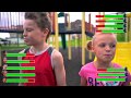 Power Rangers Ninja Kidz Battle With Healthbars