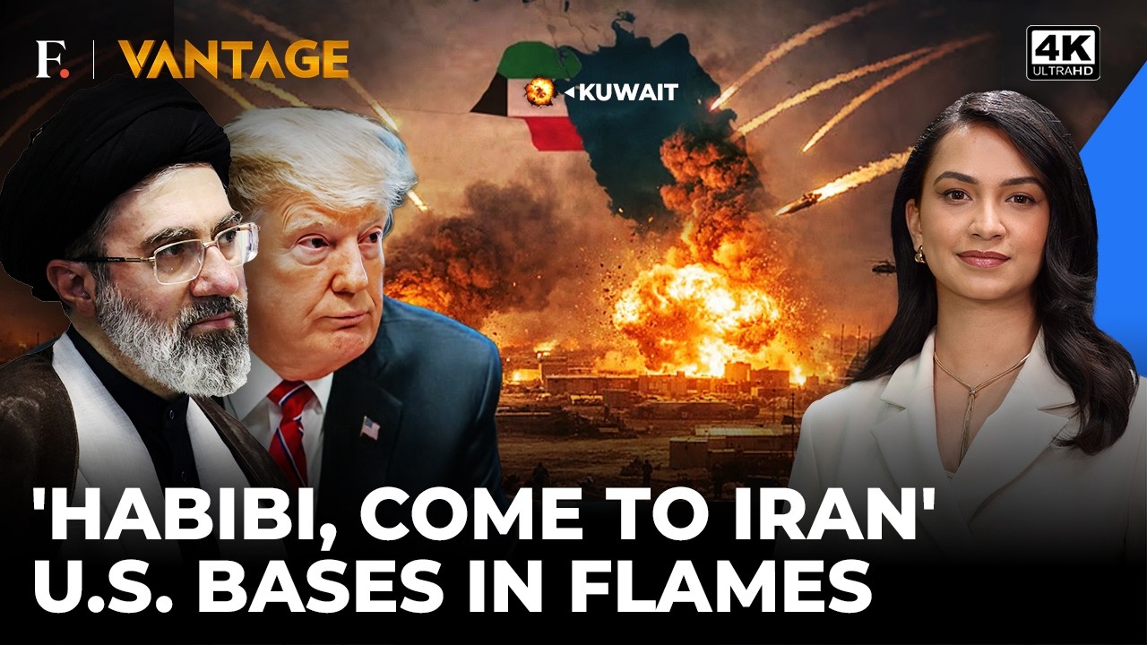 Iran Bombs US Bases in Kuwait, Mocks Trump | Vantage on Firstpost | 4K