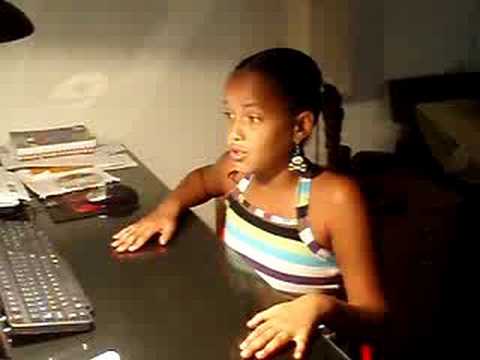 VG3 Amanda Guzman singing "Jesus take the wheel"