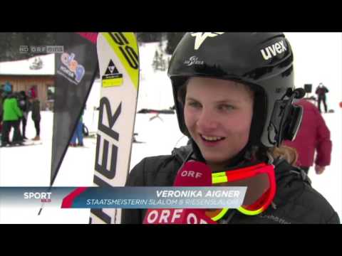 Veronika Aigner triumphiert bei den nationalen alpinen Meisterschaften 2016