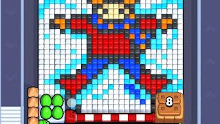 Pixel Flow Level 421. Walkthrough Gameplay
