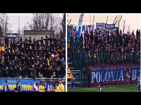 1/8 PP: Fanatycy Polonii Bytom w Świdniku. Doping kibiców Avii. Radość po bramce | 03.12.2025