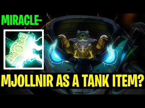 Mjollnir As a Tank Item?? - Miracle- Timbersaw - Dota 2