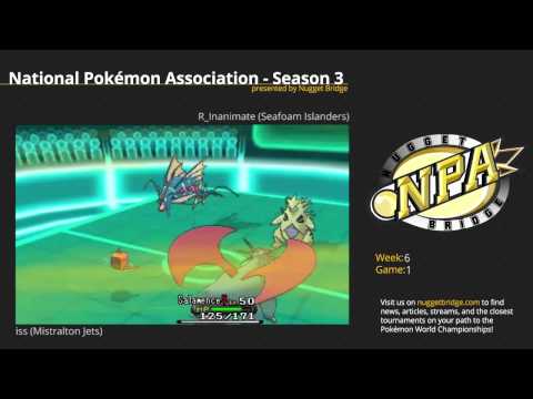 NPA 3 Week 6 - iss (Mistralton Jets) vs R_Inanimate (Seafoam Islanders) Game 1