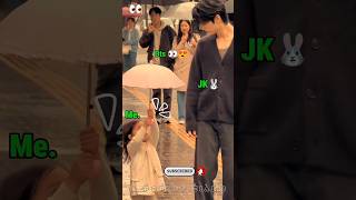 Download lagu Me giving umbrella to JK in rain while BTS watching 👀☔💜#bts#jungkook#jk#btsarmy#rain#shorts#kook mp3