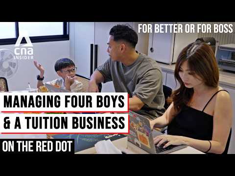 How We Run An English Tuition Centre While Raising Four (Very Loud) Boys At Home | On The Red Dot