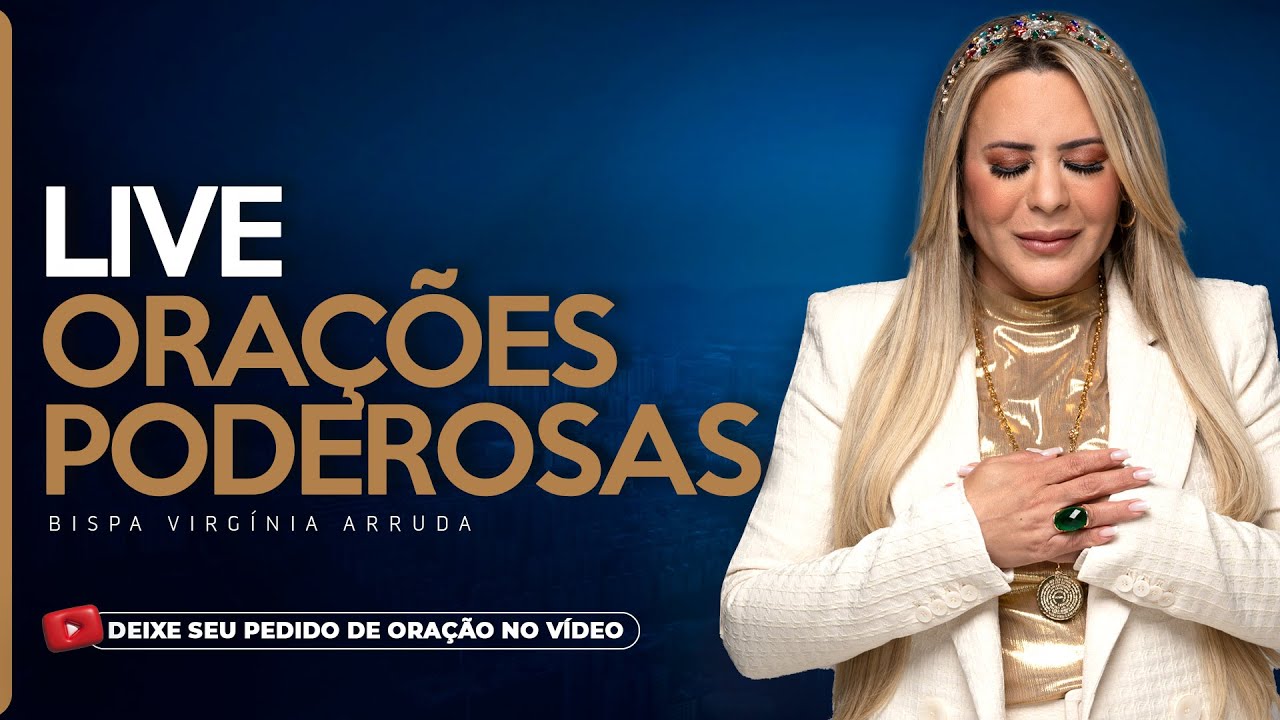 🔴LIVE - LOUVORES QUE ATRAEM MILAGRES - COM BISPA VIRGÍNIA ARRUDA!