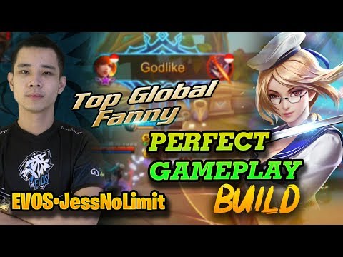 EVOS•JessNoLimit Perfect Fanny Gameplay - Top Global Fanny - Mobile Legends | RAGLERSGAMING