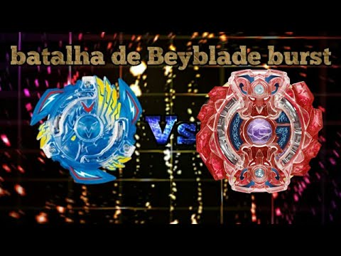 Gigant Gaia Vs 3 outros Beys batalha de Beyblade Burst