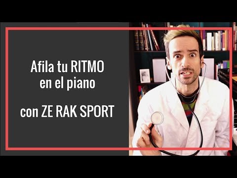 Juego de ritmo en el piano con Ze rak sport